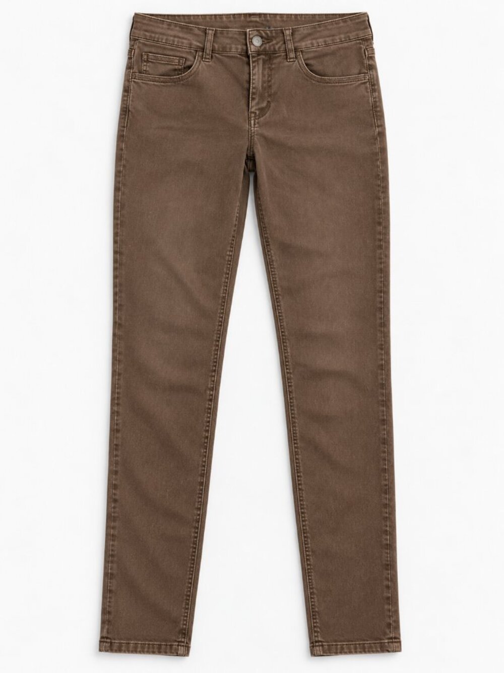 American Eagle Super Stretch Brown Jeggings Size 10 Regular Skinny Jeans